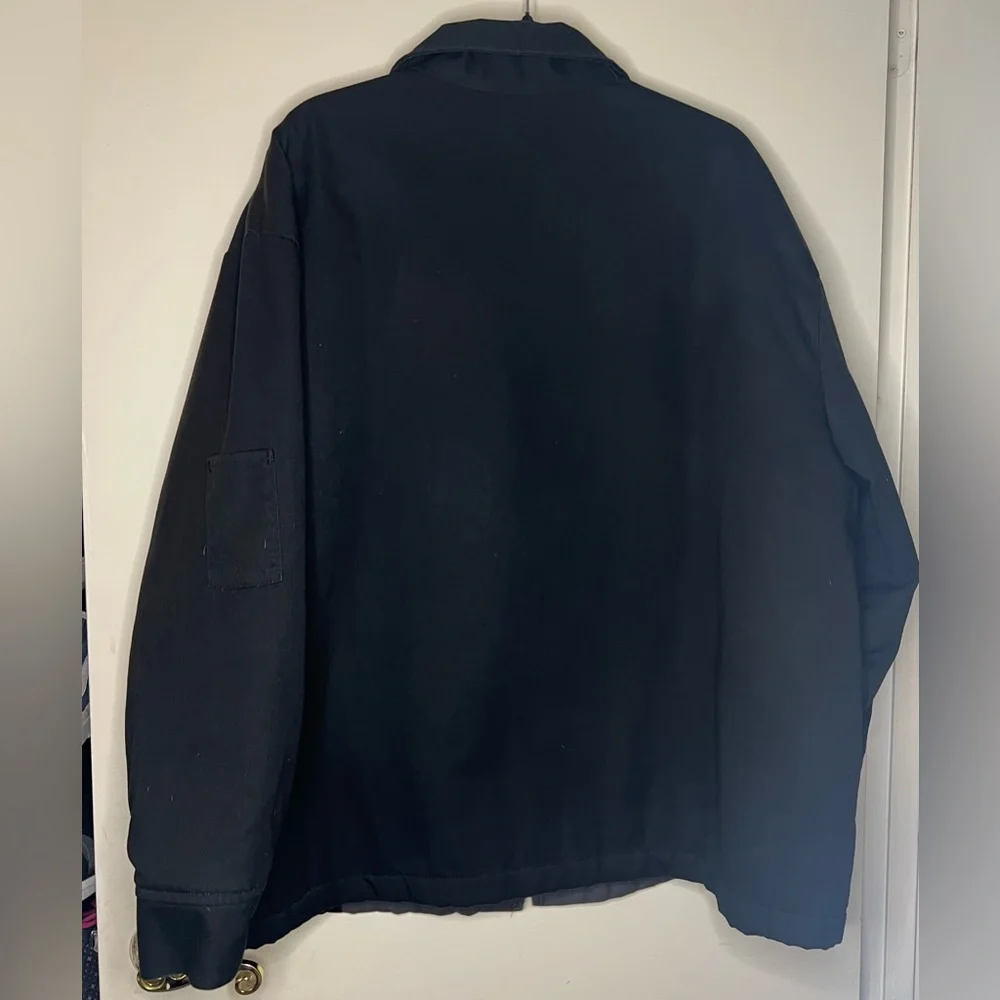 Dickies Men's Two-Tone Black and Gray Jacket